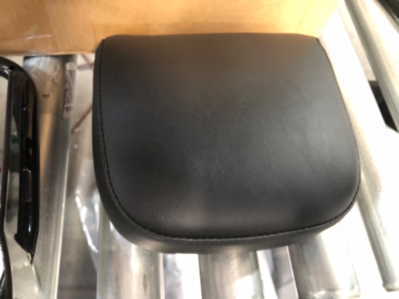 Photo 3 of [stock img similar] MoKitDora Detachable Standard Height Sissy Bar Backrest with Pad & Luggage Rack 