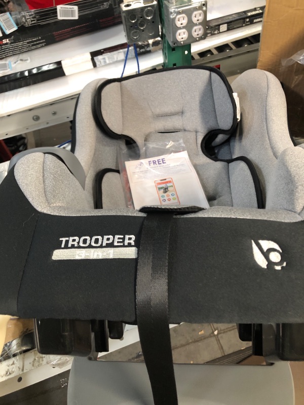 Photo 3 of Baby Trend Trooper 3-in-1 Convertible Car Seat, Moondust (CV01C87B)