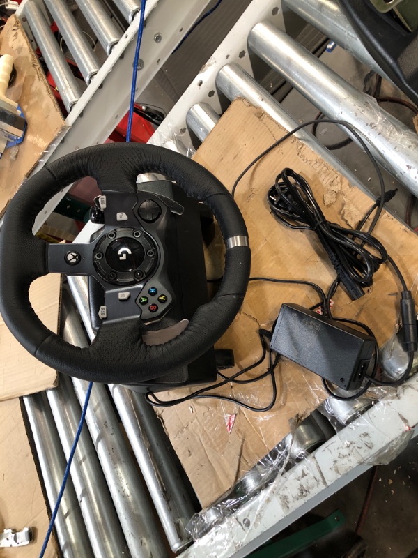 Photo 1 of Logitech Driving Force Racing Wheel and Floor Pedals **NOT TESTED**