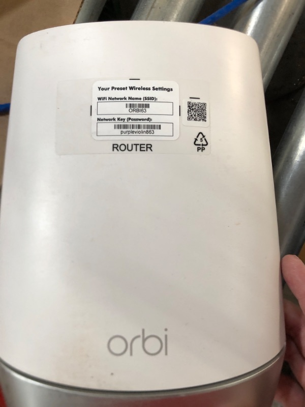 Photo 6 of *USED* NETGEAR Orbi Whole Home Tri-Band Mesh WiFi 6 System – Router with 2 Satellite Extenders