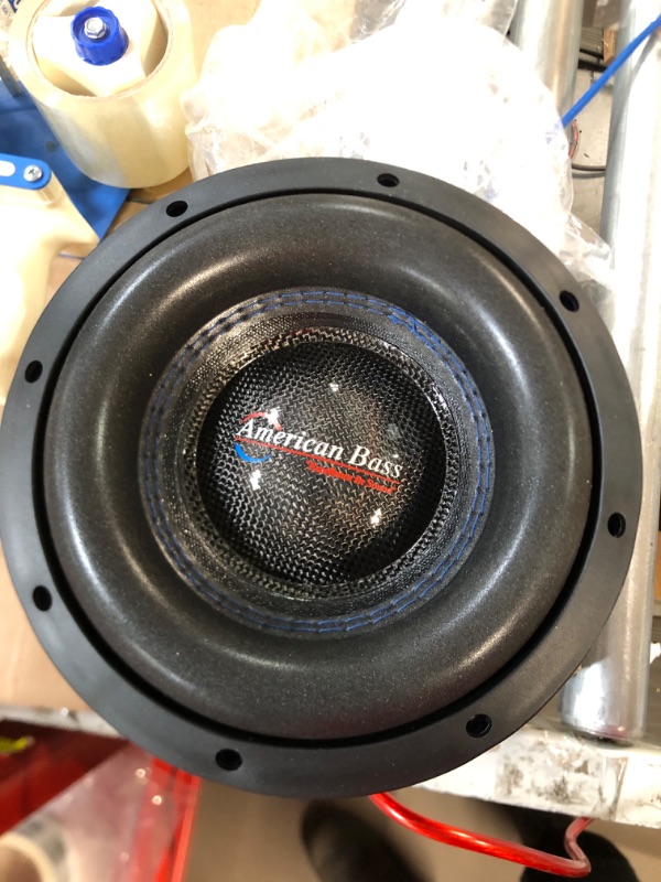 Photo 2 of American Bass HD-8D2 8" Competition Subwoofer 800W Max Dual 2 Ohm Car Audio Sub