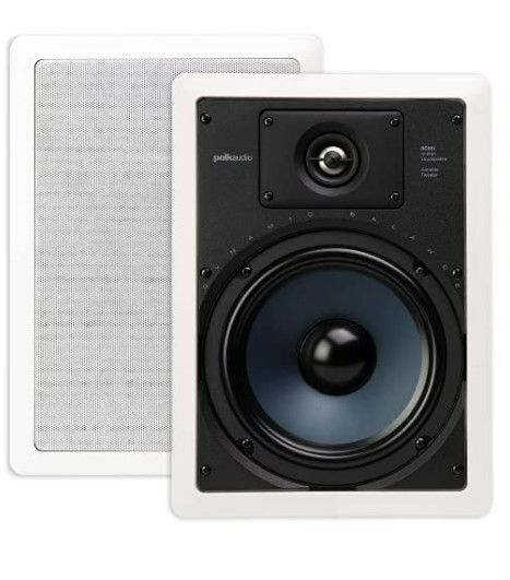 Photo 1 of Polk Audio RC85i 2-Way Premium in-Wall 8"-Speakers (Pair) (White, Paintable -Grille)