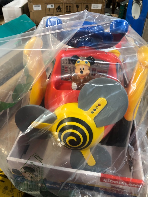 Photo 1 of Kiddieland Disney Mickey Mouse Plane Light & Sound Activity Ride-On