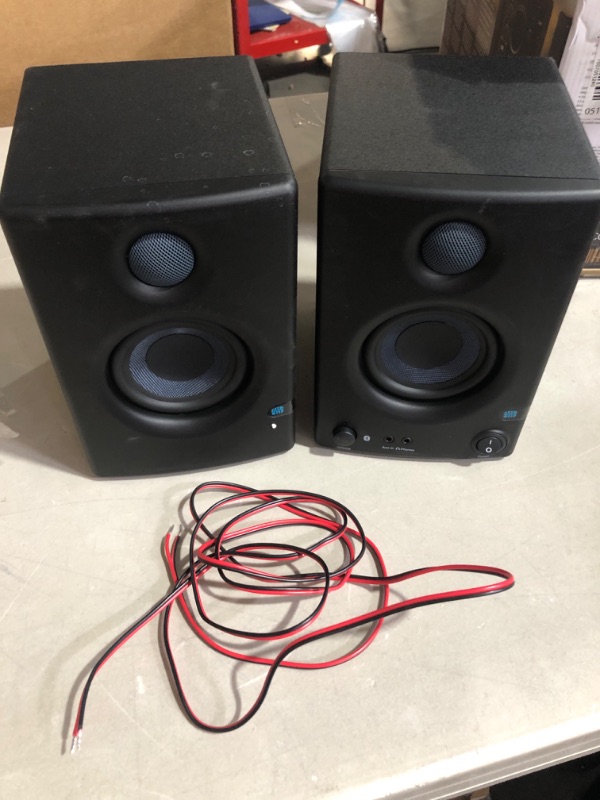 Photo 1 of **SEE NOTES**
PreSonus Eris E3.5 BT-3.5" Near Field Studio Monitors with Bluetooth & Eris Sub 8 Compact Studio Subwoofer