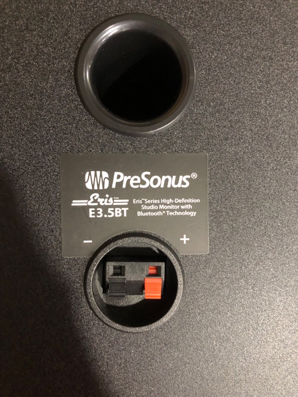 Photo 3 of **SEE NOTES**
PreSonus Eris E3.5 BT-3.5" Near Field Studio Monitors with Bluetooth & Eris Sub 8 Compact Studio Subwoofer