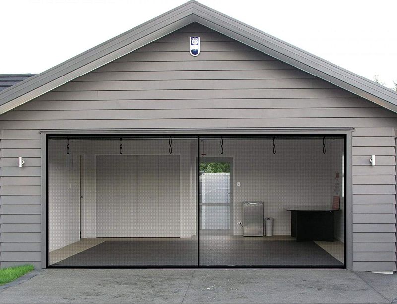 Photo 1 of 
Garage Door Screen, 2 Car 16x7Ft Magnetic Closure