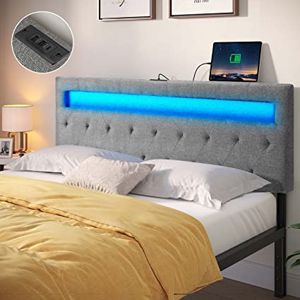 Photo 1 of [USED] GREENSTELL Headboard for Full Size Bed with 60,000 DIY Color of LED