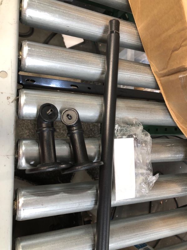 Photo 2 of [USED] Industrial Curtain Rod, Curtain Rods for Windows 28 to 48 Inch,