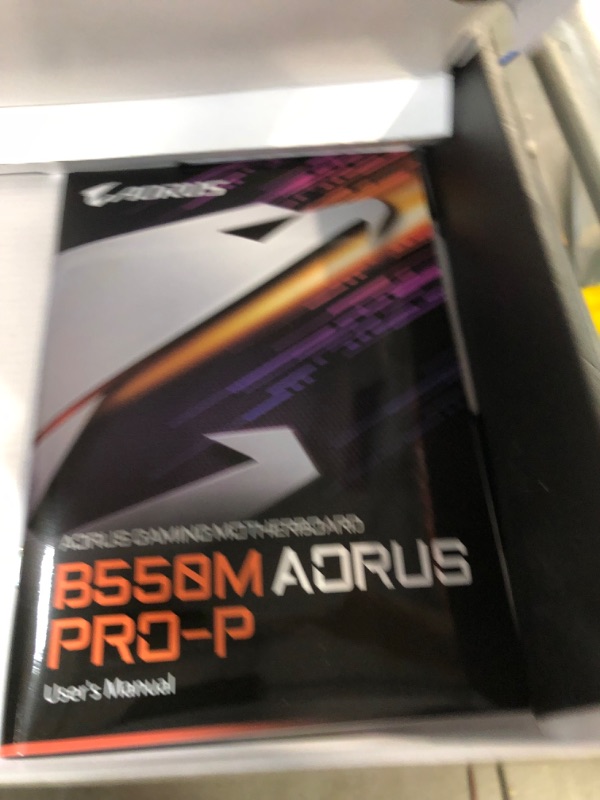 Photo 3 of GIGABYTE B550M AORUS Elite (AM4/ AMD/ B550/ Micro-ATX/ DDR4/ Dual M.2/ PCIe 4.0/ Realtek GbE LAN/Gaming Motherboard) B550 B550M AORUS ELITE Bundle