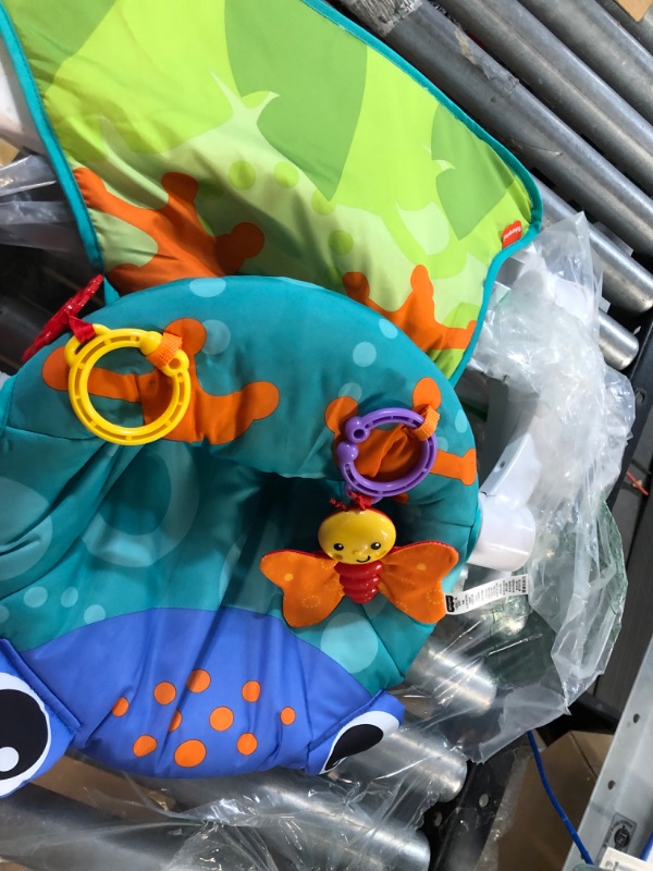 Photo 1 of Fisher-Price Sit-Me-Up Floor Seat - Frog, portable baby chair with toys Frog (Standard Packaging)