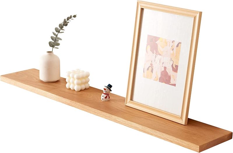 Photo 1 of **SEE NOTES**
INMAN Floating Shelves for Wall 36 inches Natural Oak Wood Wall Shelves