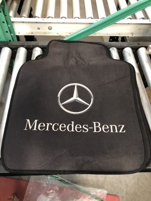 Photo 2 of Fit All Years Mercedes-Benz Full Range Models Luxury Waterproof Anti-Slip Car Floor Mat Protection Black