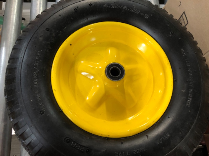 Photo 1 of (2-Pack) AR-PRO 4.80/4.00-8" Tire and Wheel Set - 5/8"