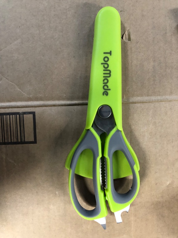 Photo 2 of [Brand New] Kitchen Shears - TopMade Kitchen Scissors Heavy Duty Poultry Shear - Green