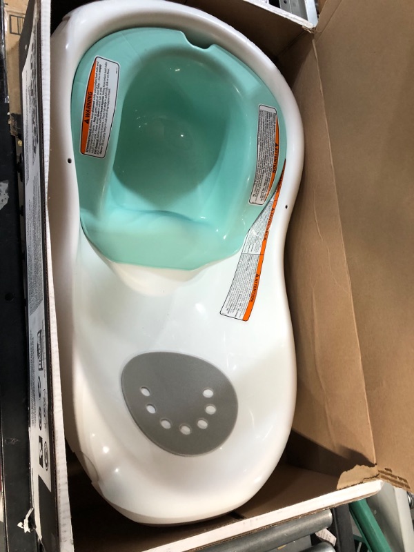 Photo 2 of [Brand New] Fisher-Price 4-In-1 Sling 'N Seat Tub – Climbing Leaves, Convertible Baby to Toddler Bath Tub with Support