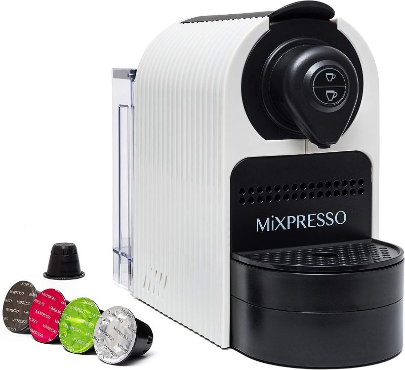 Photo 1 of [Working] Mixpresso Espresso Machine for Nespresso Compatible Capsule, Single Serve Coffee Maker - 27oz 1400W (White)
