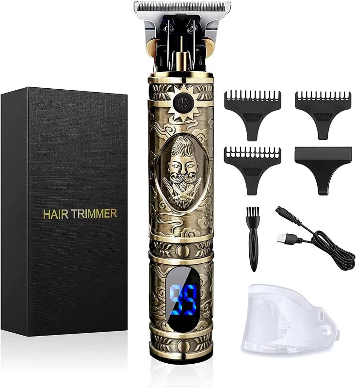 Photo 1 of [Working] Hair Clippers for Men, Professional Hair Trimmer Zero Gapped T-Blade Trimmer Cordless Rechargeable Edgers 