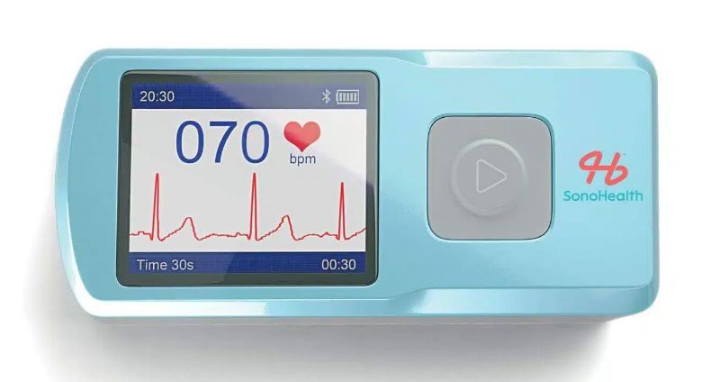 Photo 1 of Sonohealth EKGraph portable blue