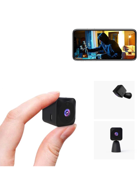 Photo 1 of AOBOCAM Spy Camera WiFi Hidden Camera 4K HD Mini Spy Cam for Home Security Easy to Use Wireless Night Vision