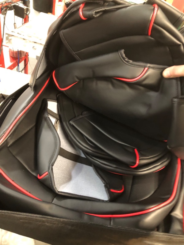 Photo 2 of **USED BUT APPEARS NEW**  Huidasource Wrangler JL Seat Cover, Waterproof Leather Car Seat Covers Full Set, (Jeep Wrangler JL 4-Door 2018-2022) 