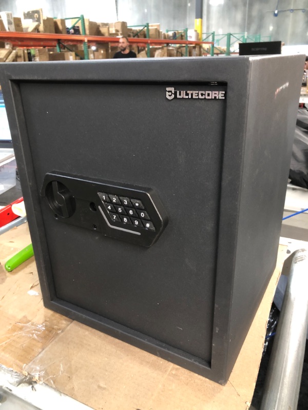 Photo 2 of **LOCKED/SEALED** ULTECORE 1.52 Cubic Feet Cabinet Safe Box with Digital Keypad 16.5" x 13.78" x 13"