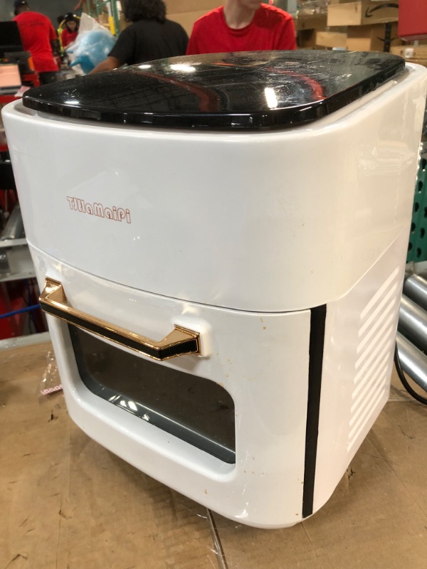 Photo 3 of **FOR PARTS, SEE NOTES** TJHamaipi Air Fryer Oven 10-in-1 Smart Air Fryer 16 Quart Large