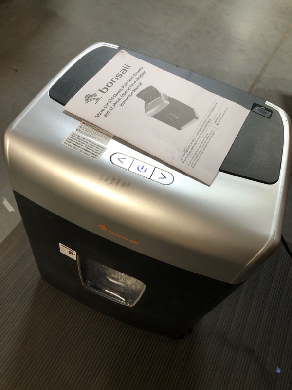 Photo 1 of Bonsaii C233-B 110-Sheet Autofeed Shredder