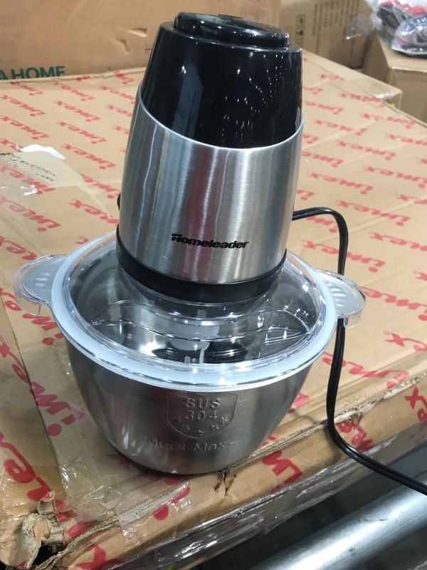 Photo 2 of  Meat Grinder Electric Food Chopper Processor by Homeleader 8 Cup 