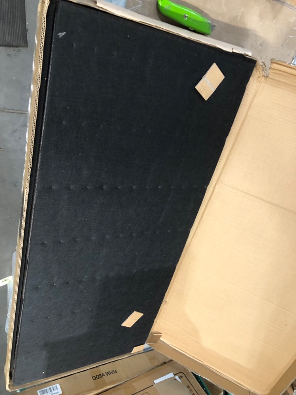 Photo 6 of **USED BUT APPEARS NEW**  Acoustic Wood Wall Panels Slat Panel for Wall with Foam 2PCS Smoky 43.3IN Hight