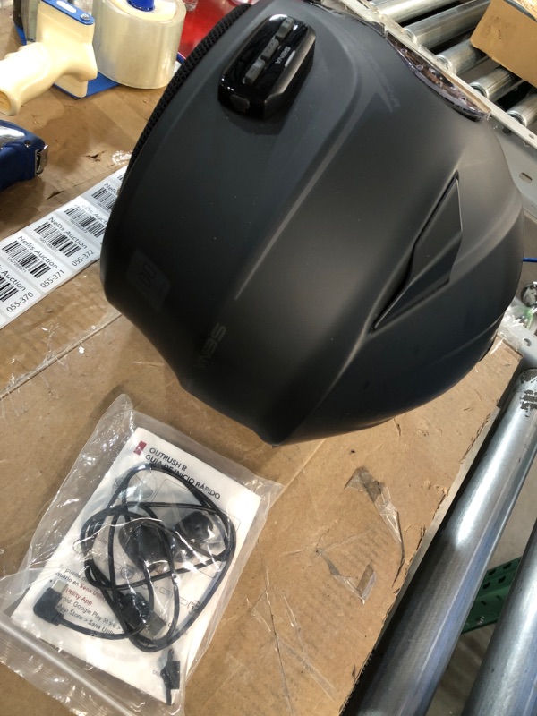 Photo 4 of **USED BUT APPEARS NEW**  Sena Outrush Bluetooth Modular Motorcycle Helmet with Intercom System XX-Large Outrush R Matte Black