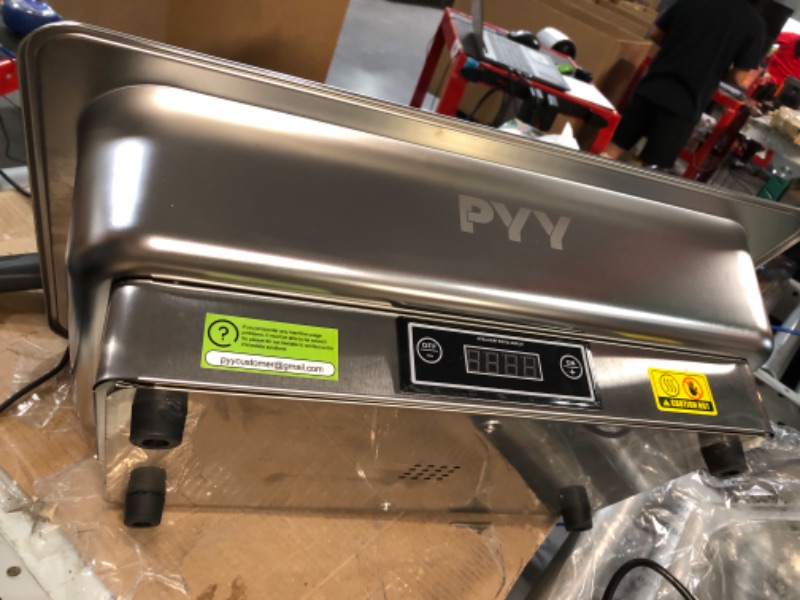 Photo 4 of ** FOR PARTS, SEE NOTES** PYY Electric Chafing Dish Full Size Stainless Steel Chafer