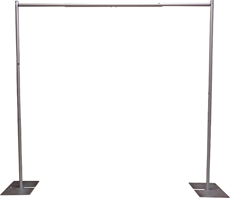 Photo 1 of *SEE NOTES* Portable Pipe and Drape Backdrop Kit 8ft x 10ft (No Drapes)