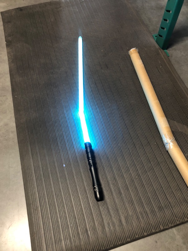 Photo 4 of YDDSABER Light Up Force FX Sword Heavy Dueling, Rechargeable Lightsaber ***TURNS ON*** *BENT* **SEE PHOTOS*