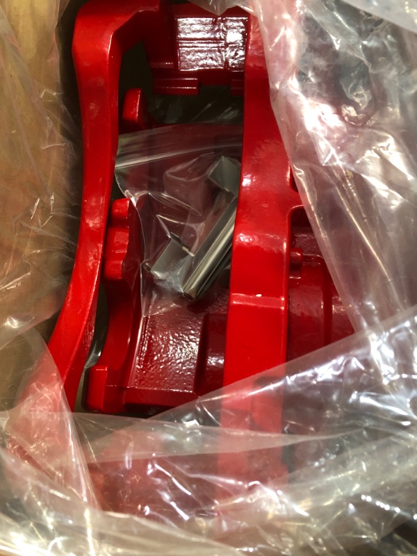 Photo 2 of Power Stop Front S4730 Pair of High-Temp Red Powder Coated Calipers