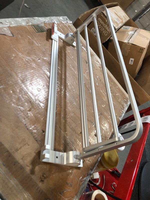 Photo 2 of  24 Inch Train Rack, Brushed Nickel
