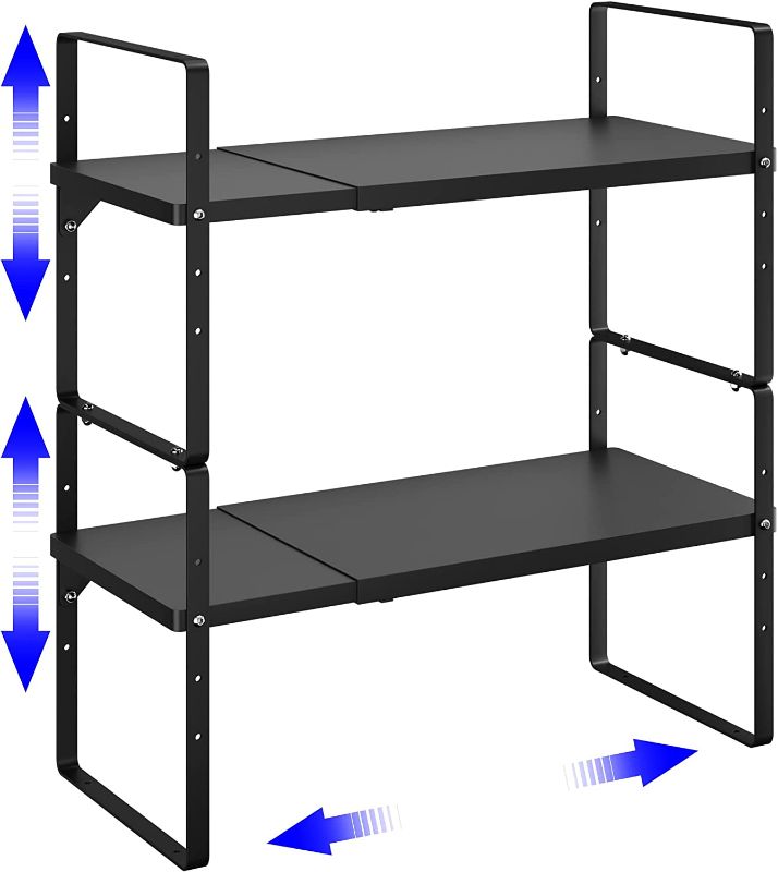 Photo 1 of  Expandable stack-up Counter Organizer Shelf 