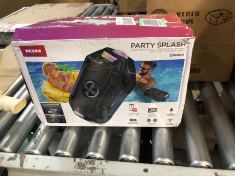 Photo 2 of ION Party Splash Waterproof with Lights and Bluetooth Speaker *NOT TESTED* *LOOKS NEW*