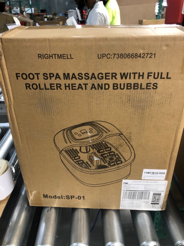 Photo 2 of Foot Spa Bath Massager with Heat **NOT TESTED**