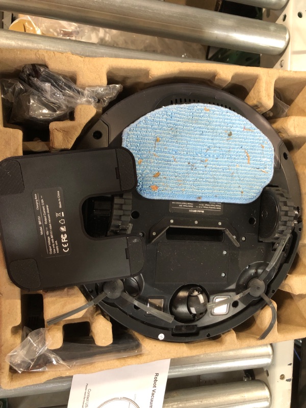 Photo 2 of [USED] MAMNV Robot Vacuum and Mop Combo, 