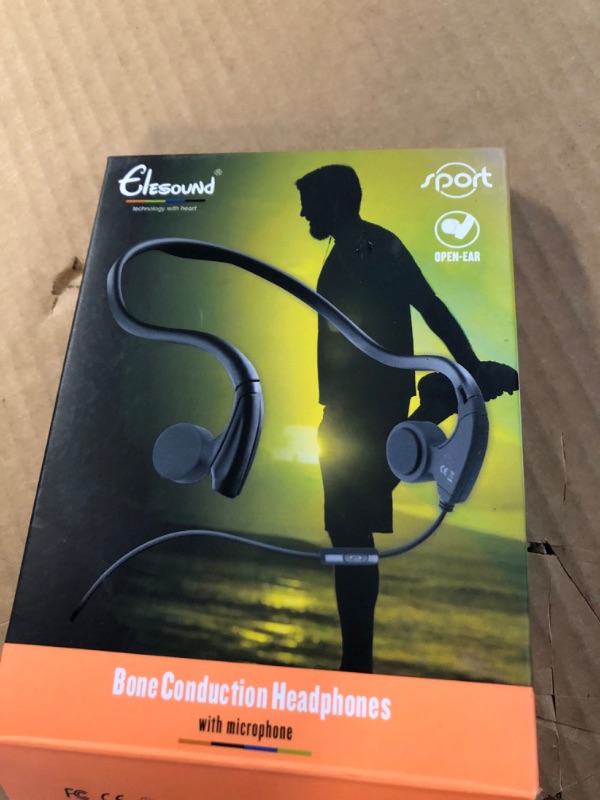 Photo 3 of CHENSIVE Bone Conduction Headphones Open Ear Headphones Wireless Bluethooth 5.3 Sport Headphones Waterproof with Microphones for Workouts, Running, Cycling, Driving