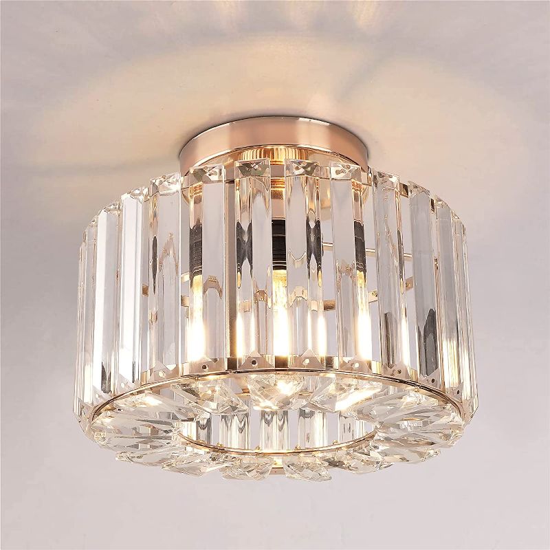 Photo 2 of  Crystal Chandelier Modern Ceiling Light Fixture