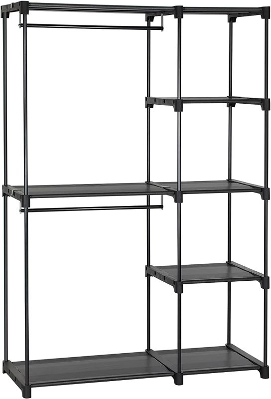 Photo 1 of  Garment Rack, Clothing Rack, Portable Closet Wardrobe