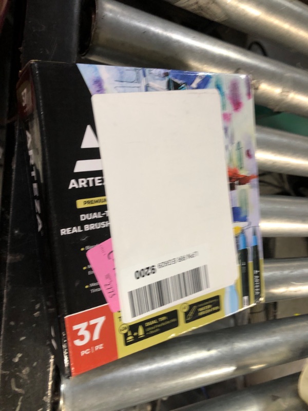 Photo 1 of ARTEZA Real Brush Pens, 36 Dual-Tip Watercolor Markers 5.5x8.5 Inch Watercolor Pad, Pack of 3, 30 Sheets Each, Art 