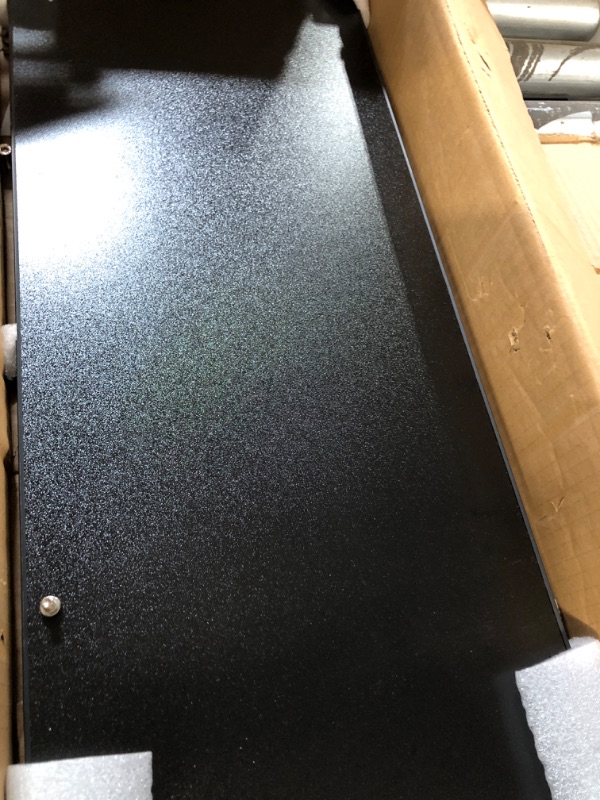 Photo 4 of LOSE HARDWARE! *
Under Desk Keyboard Tray for Corner L Shaped Desk, 25.6"x9.8" Black