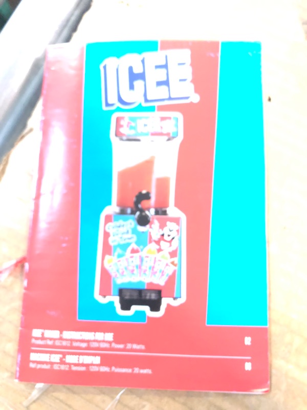 Photo 5 of iscream Genuine ICEE Brand Counter-Top Sized ICEE Slushie Maker - Spins Your Pre-Chilled Ingredients 