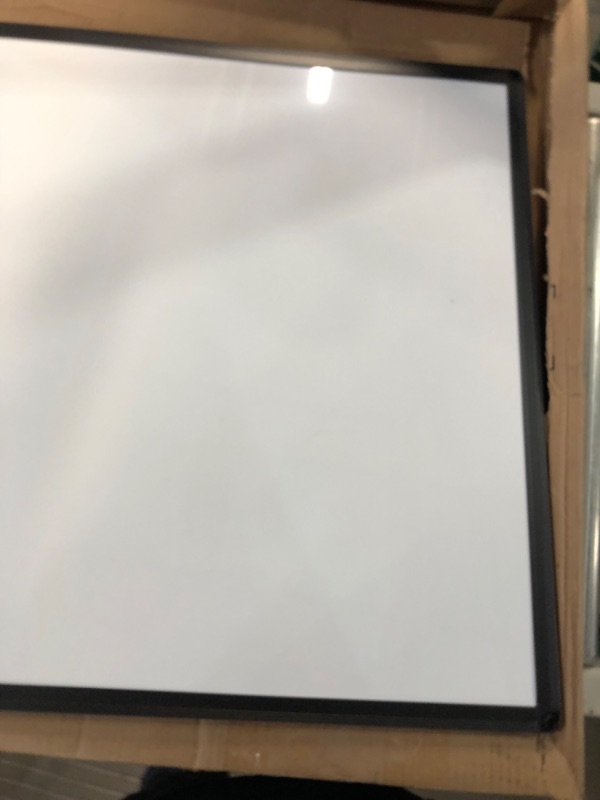 Photo 2 of VIZ-PRO Magnetic Dry Erase Board, 36 X 24 Inches, Silver Aluminium Frame