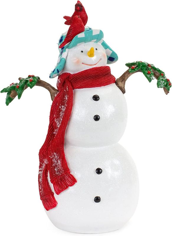 Photo 1 of **STOCK PHOTO AS REFRENCE MISSING NOSE** Melrose Modern Home Decorative Snowman 