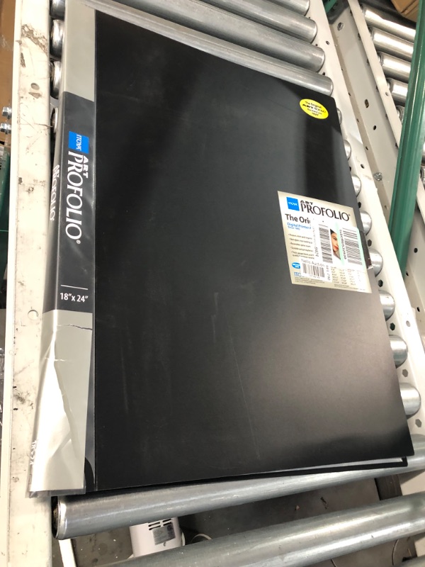 Photo 1 of Binder with Plastic Sleeve  Pack 8.5"x11" Demo Book Black Portfolio Folder with Protective Film 