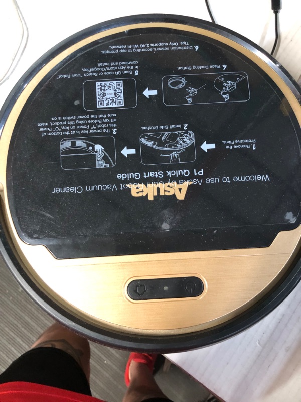 Photo 2 of **NEEDS TO BE CHARGED**
UONI Robot Vacuum Cleaner