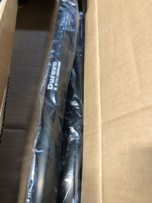 Photo 1 of Truck Bed Racks, Two Cross Bars Length Adjustable from Min 49 Inch to Max 64 Inch with Four Brackets Mount Under The Bed Rails (6.0', Black) Black 60"